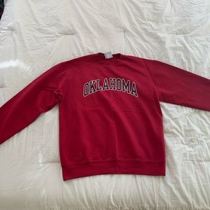University of Oklahoma sweatshirt